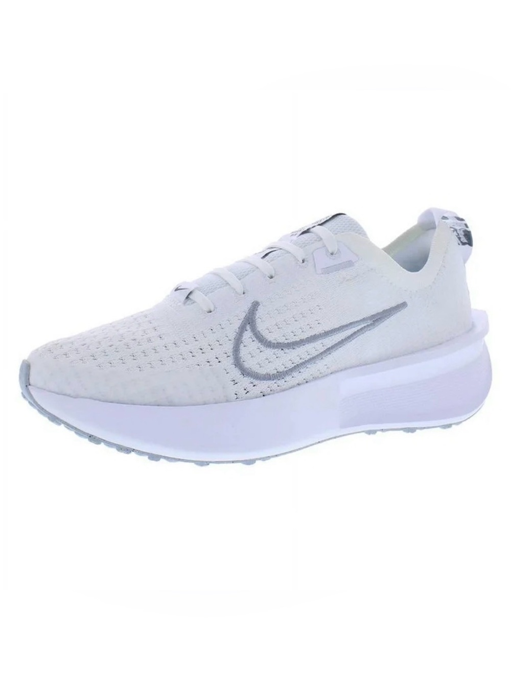 Nike Women’s White Sneakers with Gray Swoosh